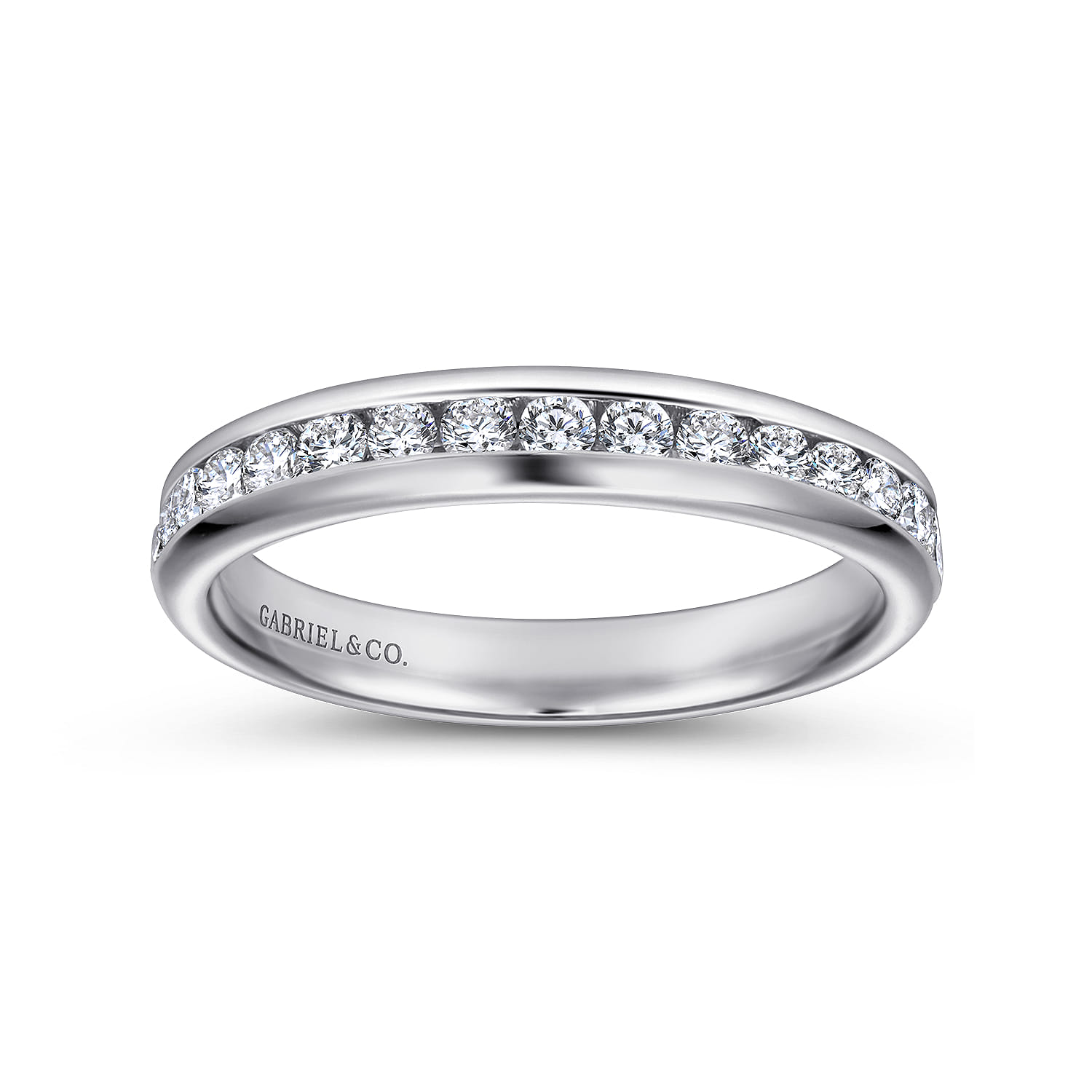 Matching Wedding Band in Platinum, photograph 5