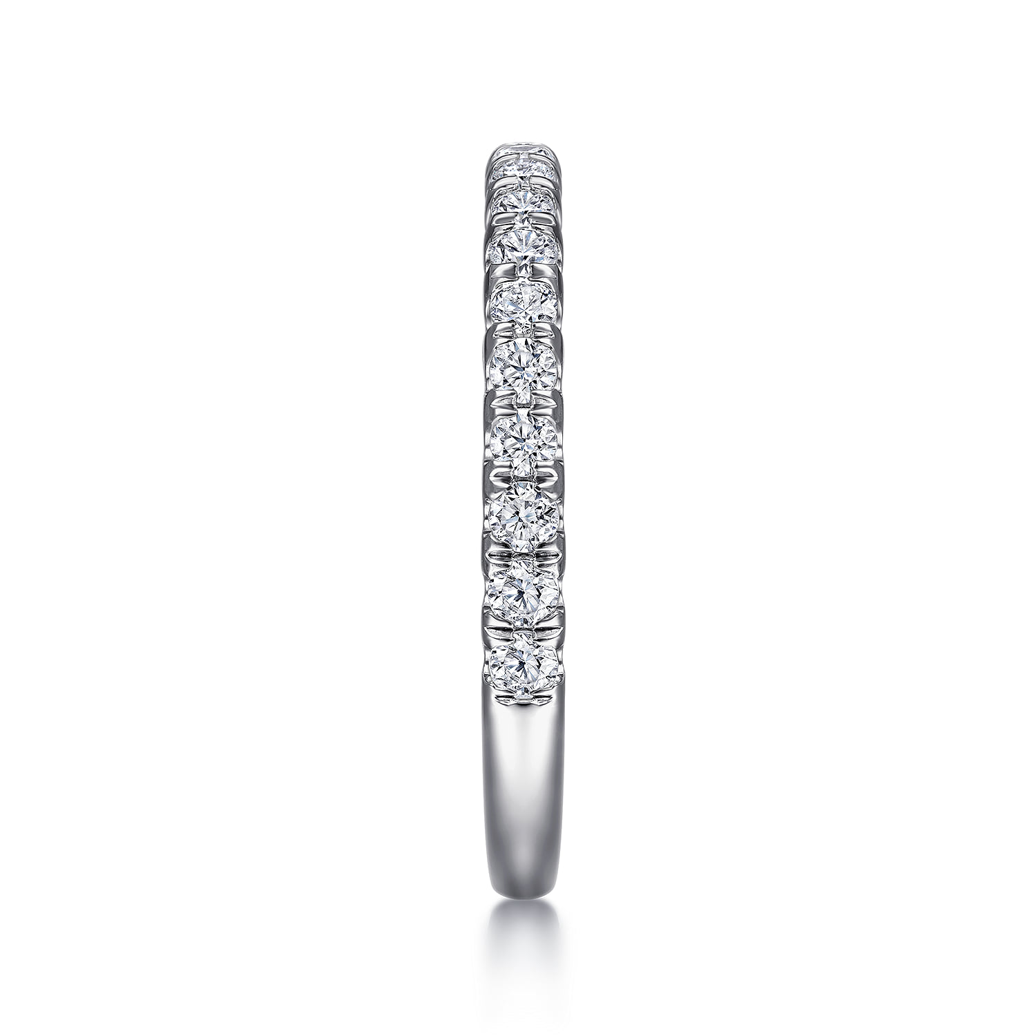 Matching Wedding Band in 14K White Gold, photograph 5