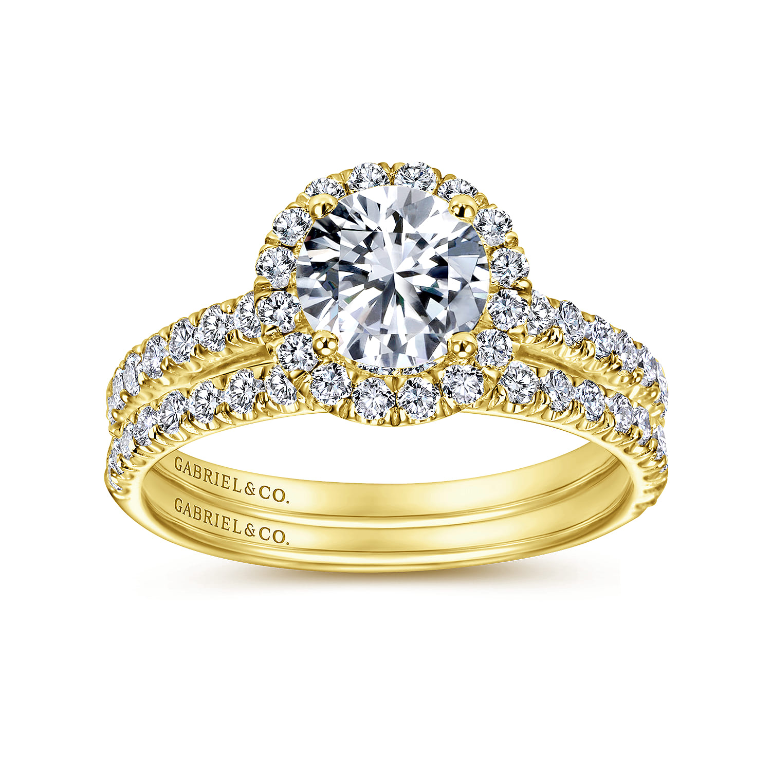 Matching Wedding Band in 14K Yellow Gold, photograph 4