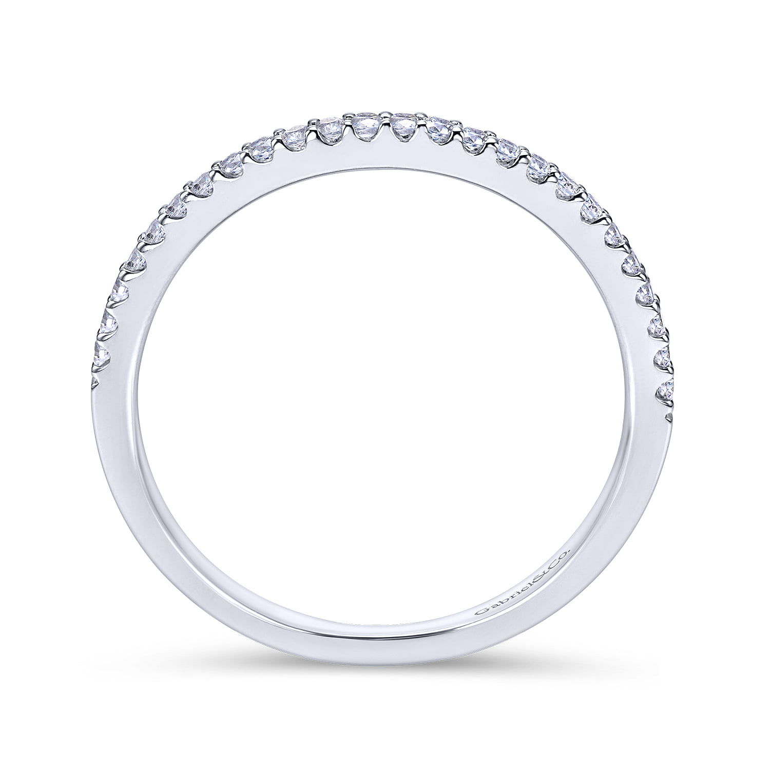 Matching Wedding Band in Platinum, photograph 2