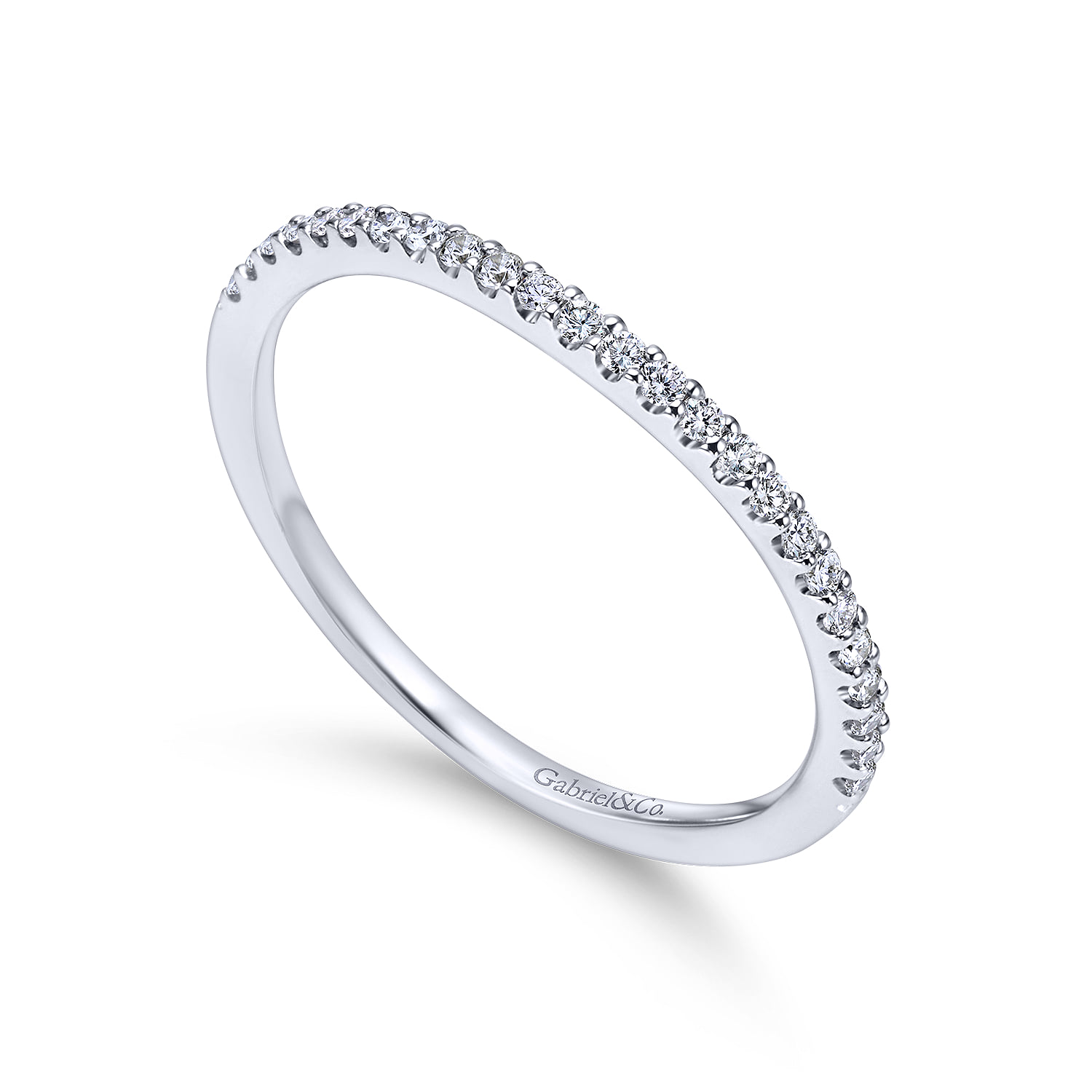 Matching Wedding Band in Platinum, photograph 3