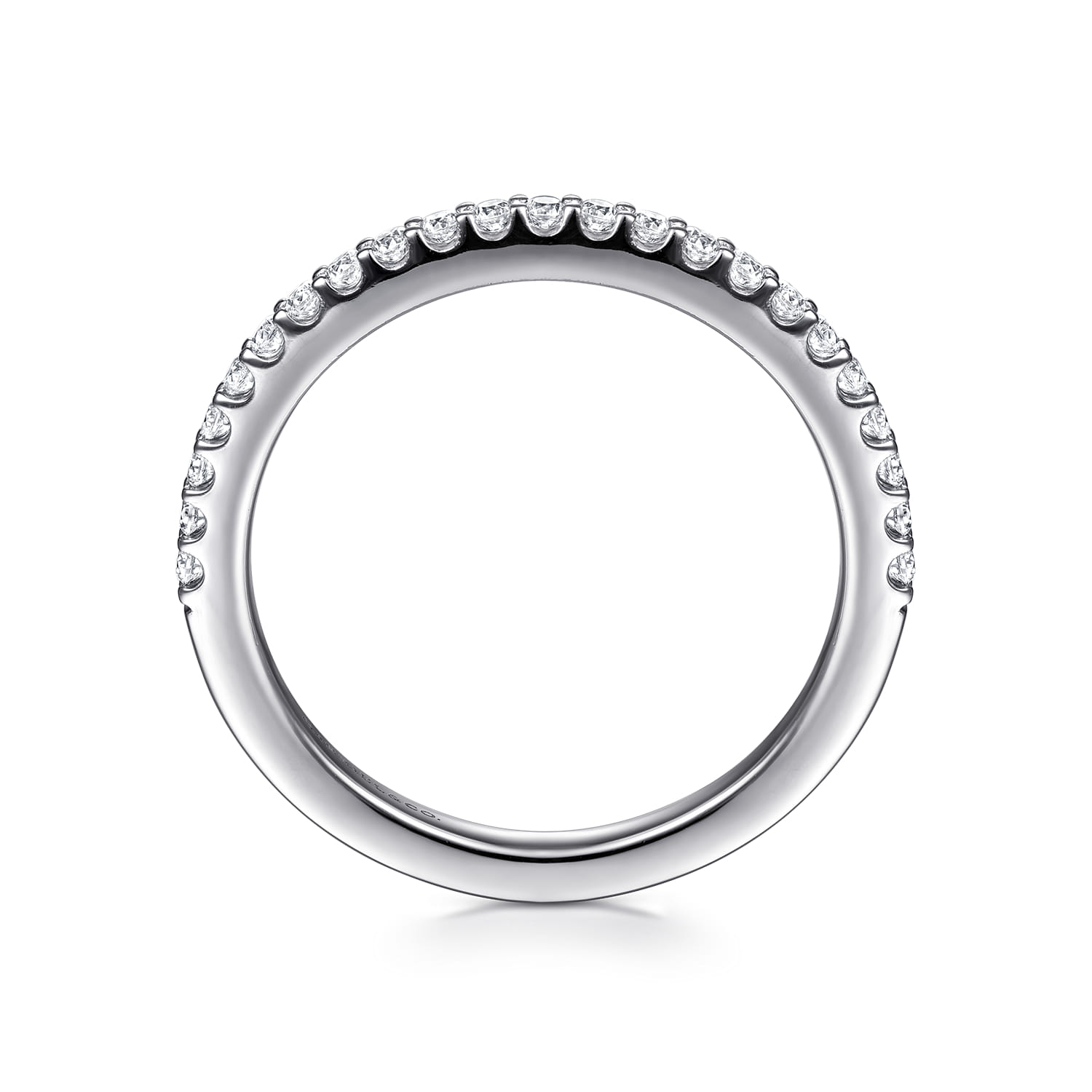 Matching Wedding Band in Platinum, photograph 2