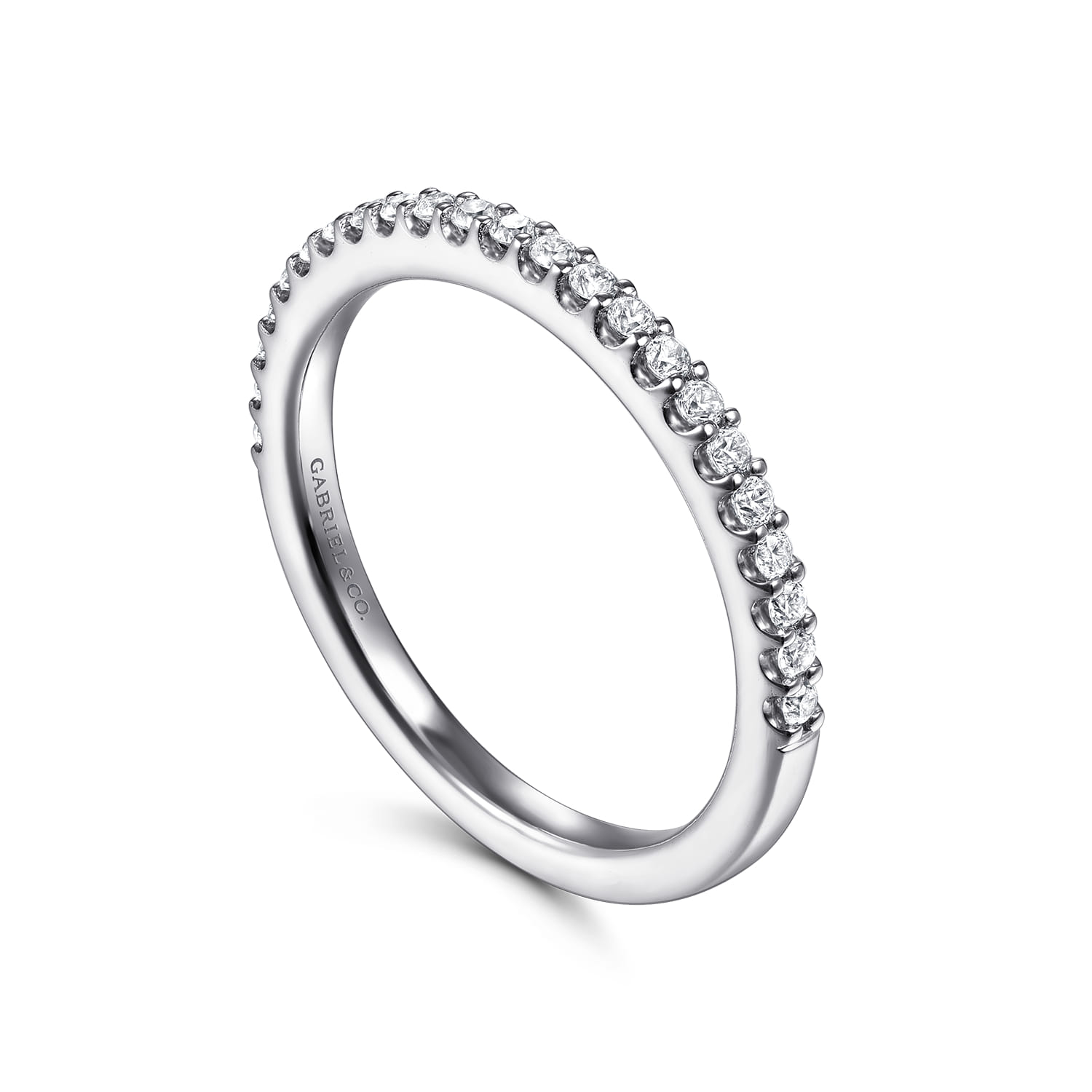 Matching Wedding Band in Platinum, photograph 3
