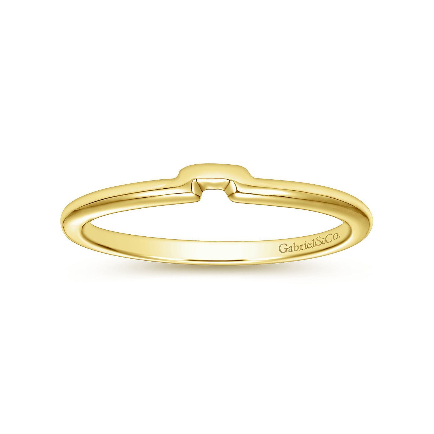 Matching Wedding Band in 14K Yellow Gold, photograph 5
