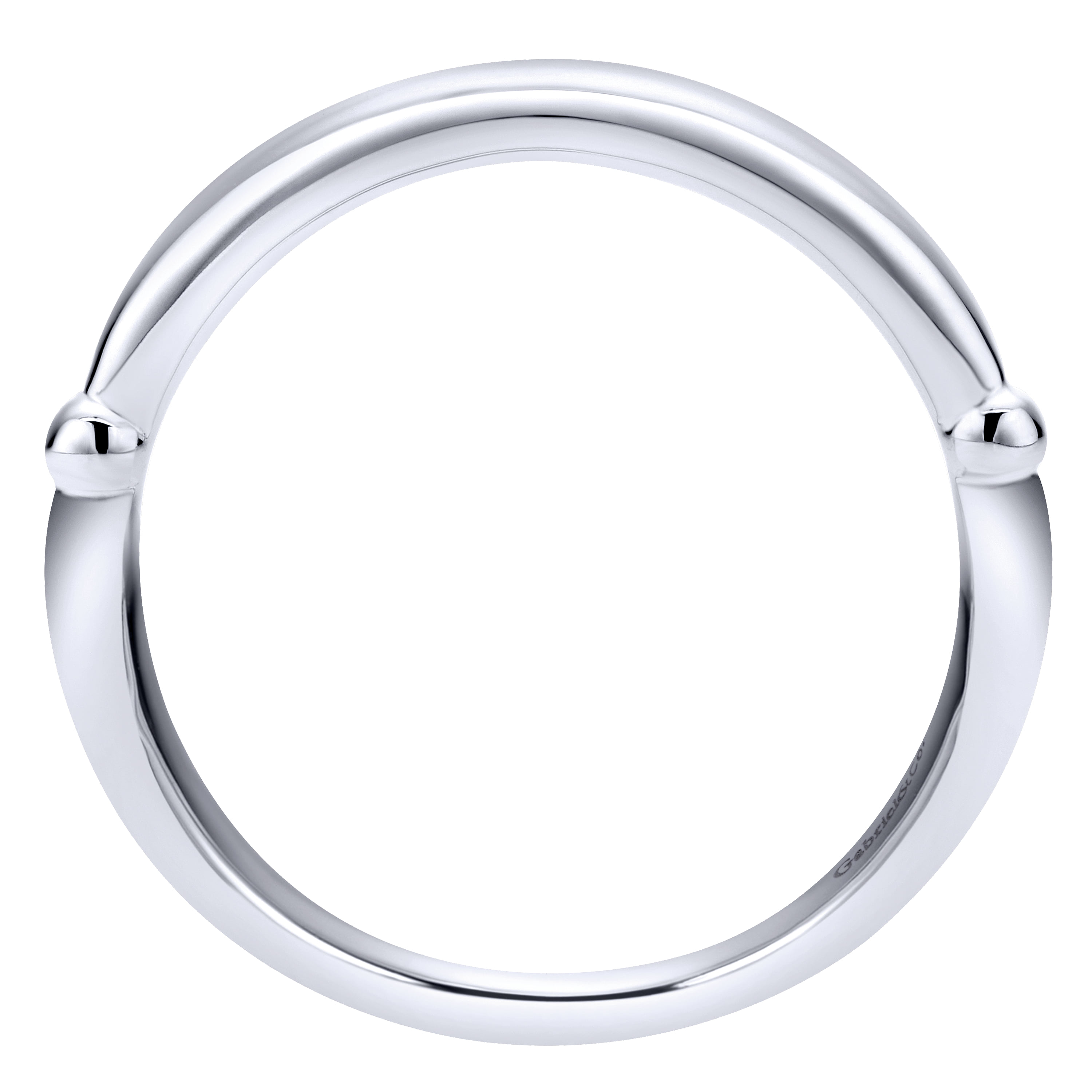 Matching Wedding Band in 14K White Gold, photograph 2