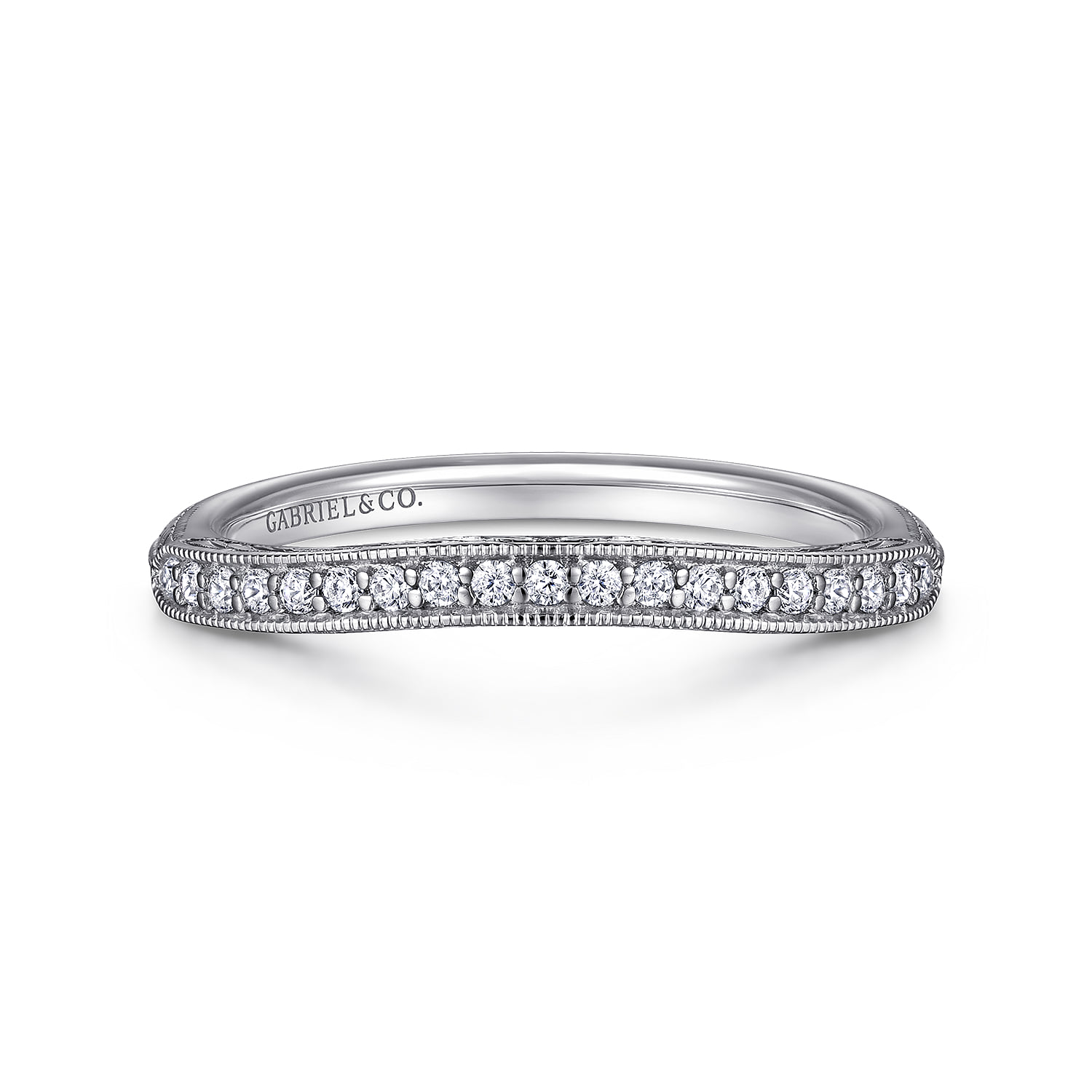 Knife Edge Matching Wedding Band