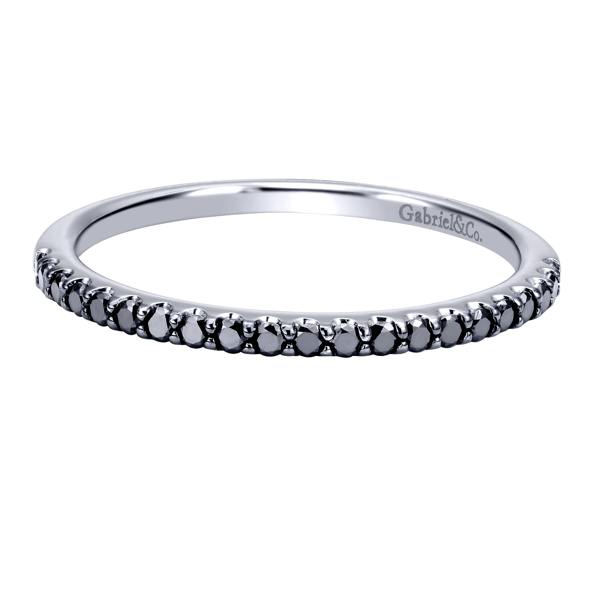 Black Matching Wedding Band