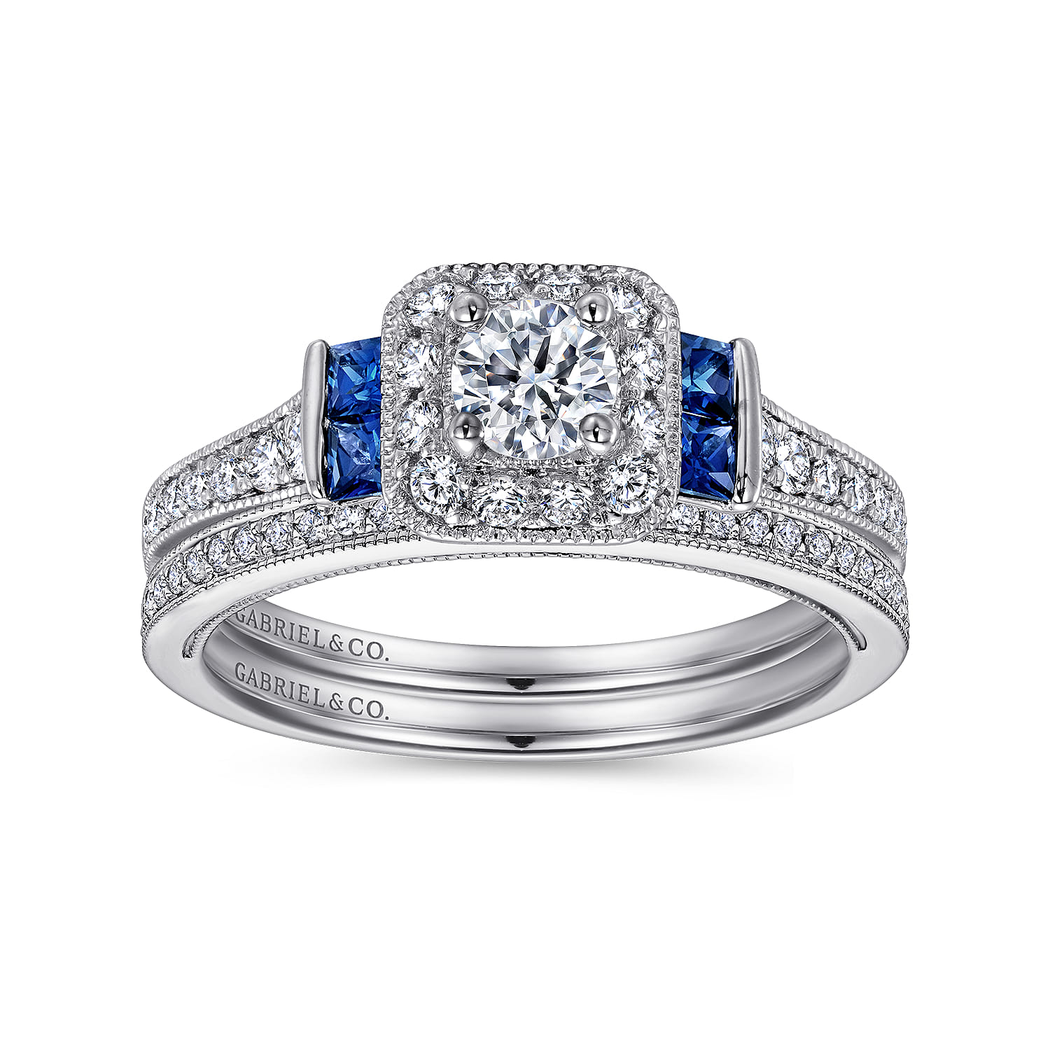 Matching Wedding Band in 14K White Gold, photograph 4