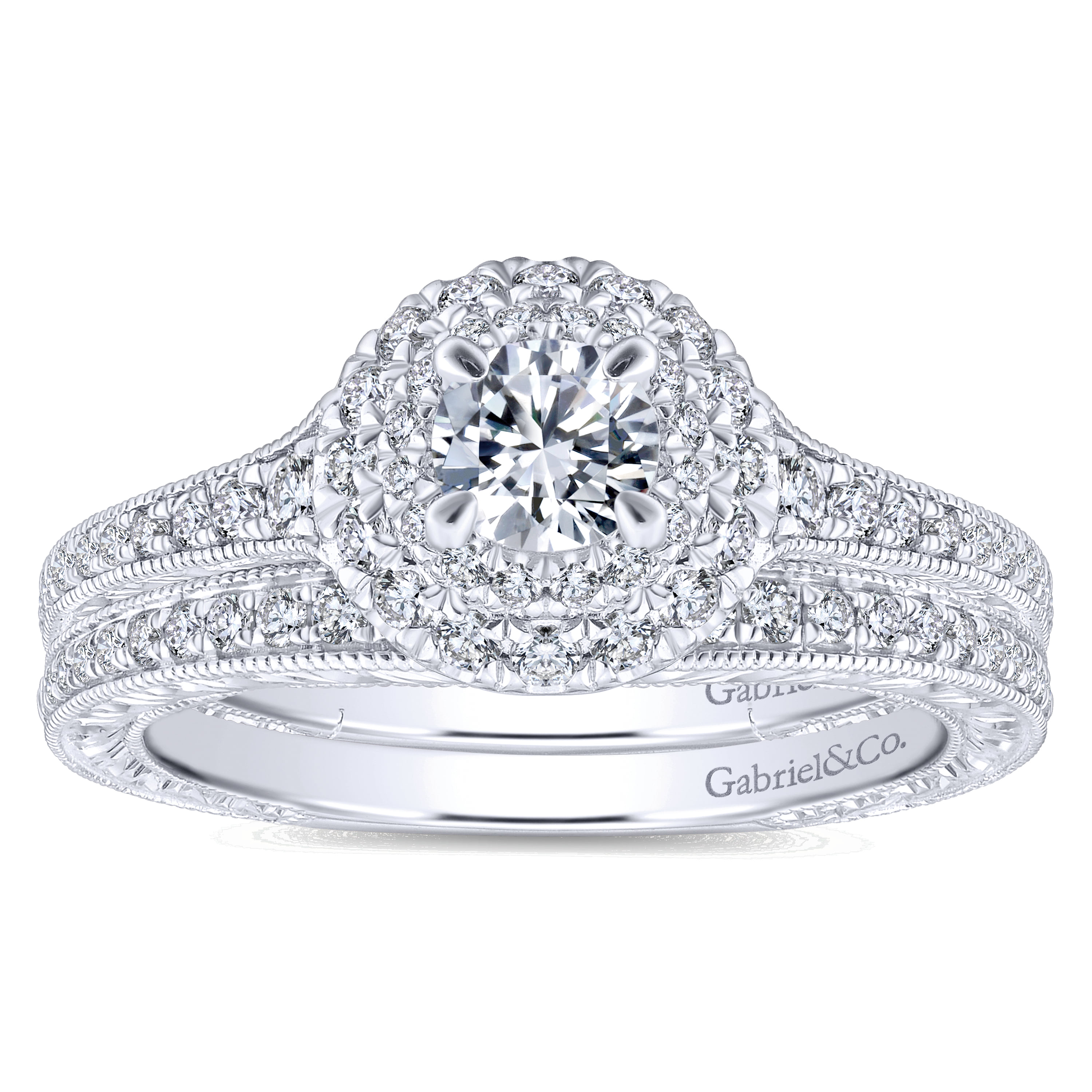 Matching Wedding Band in 14K White Gold, photograph 4