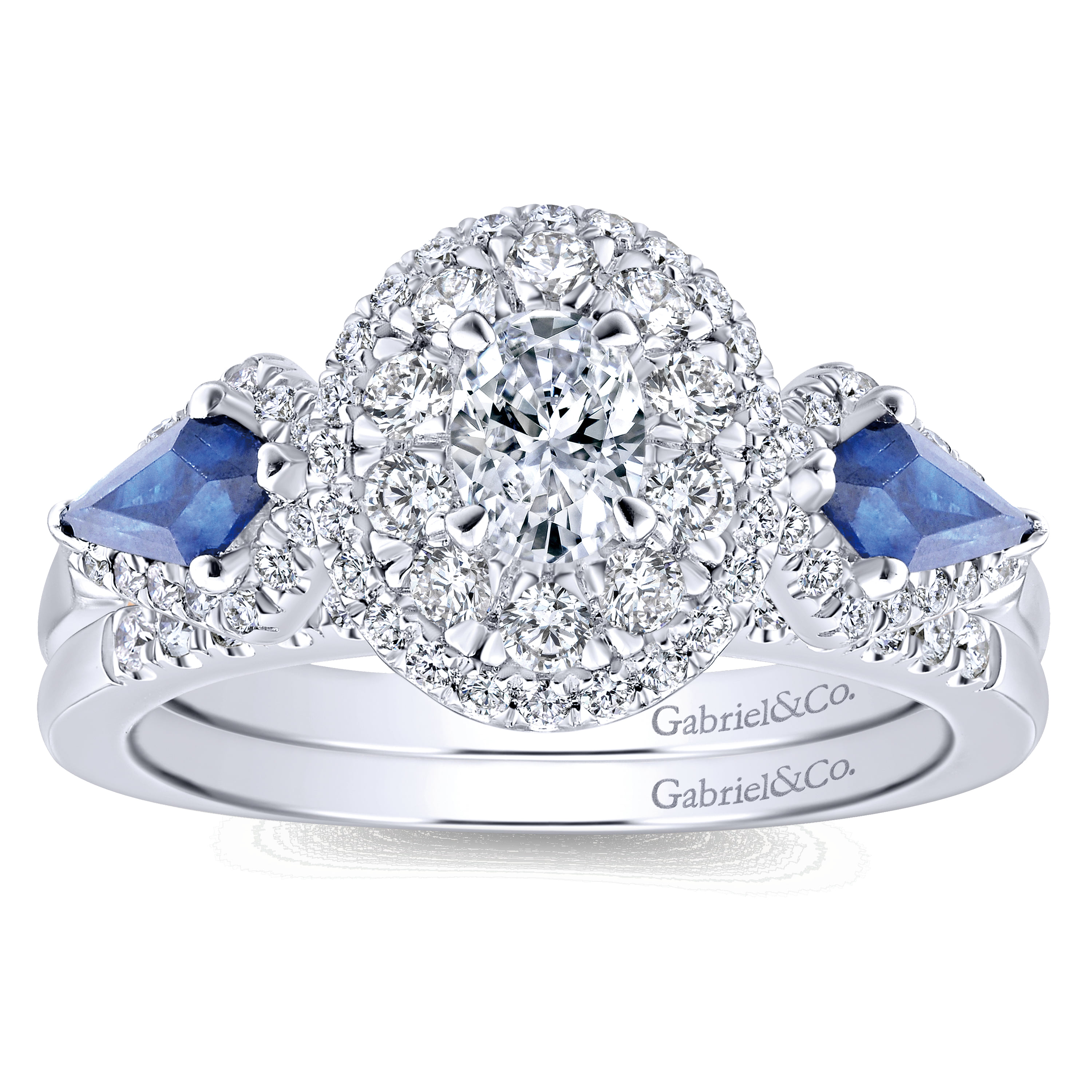 Matching Wedding Band in 14K White Gold, photograph 4