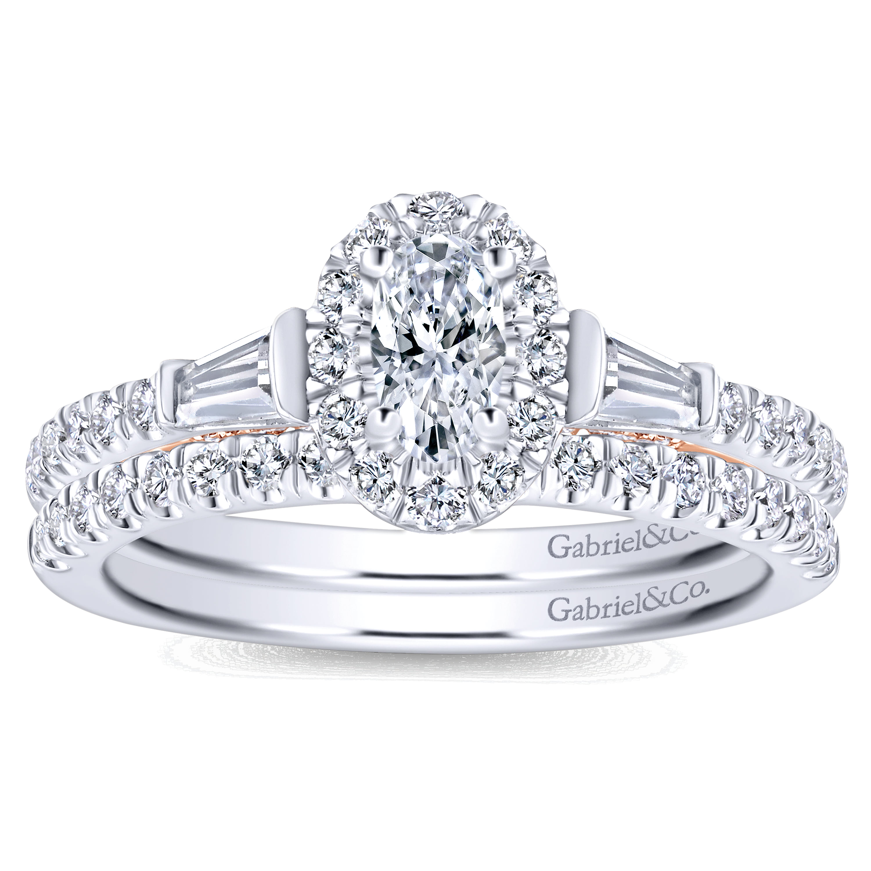 Matching Wedding Band in 14K White Gold, photograph 4