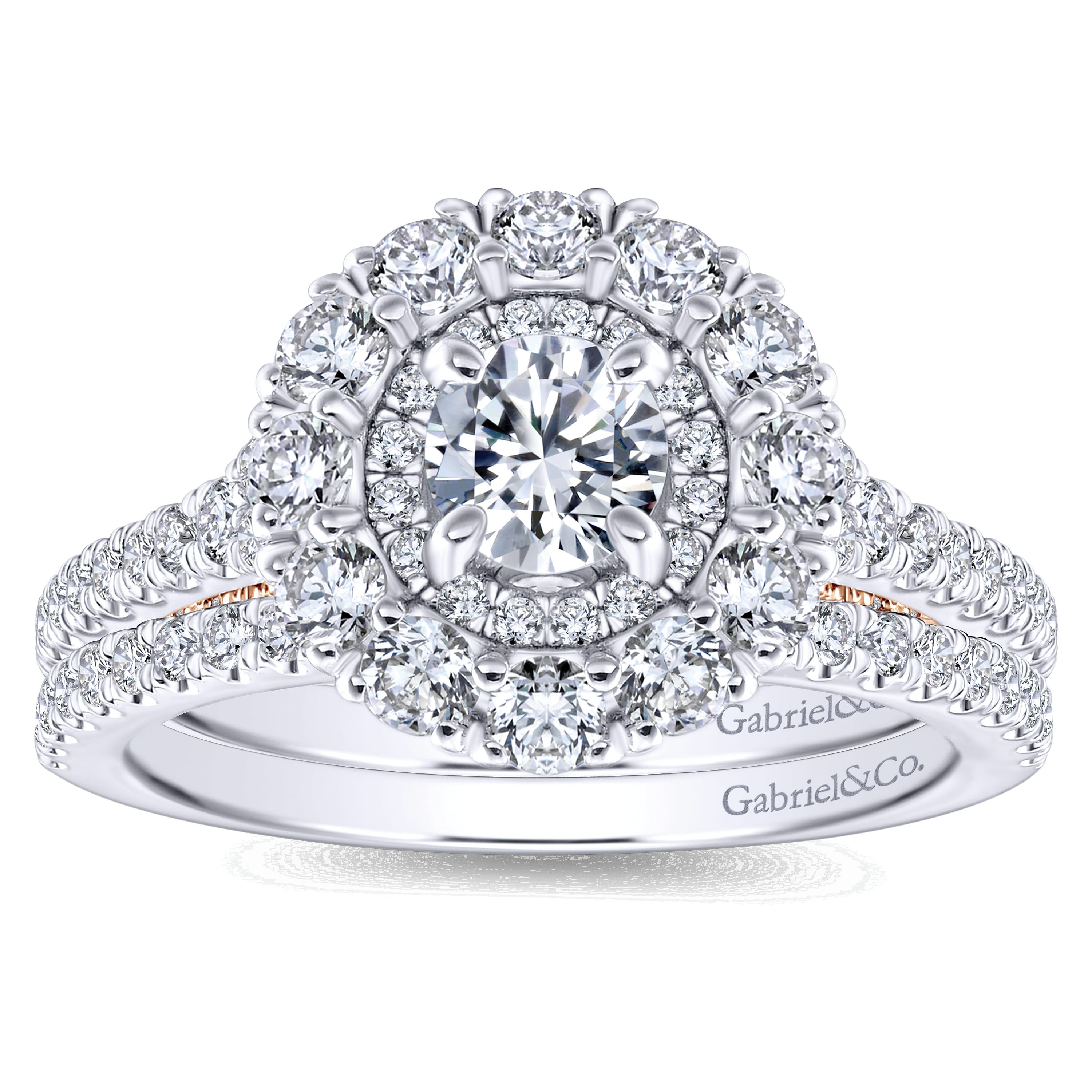 Matching Wedding Band in 14K White Gold, photograph 4