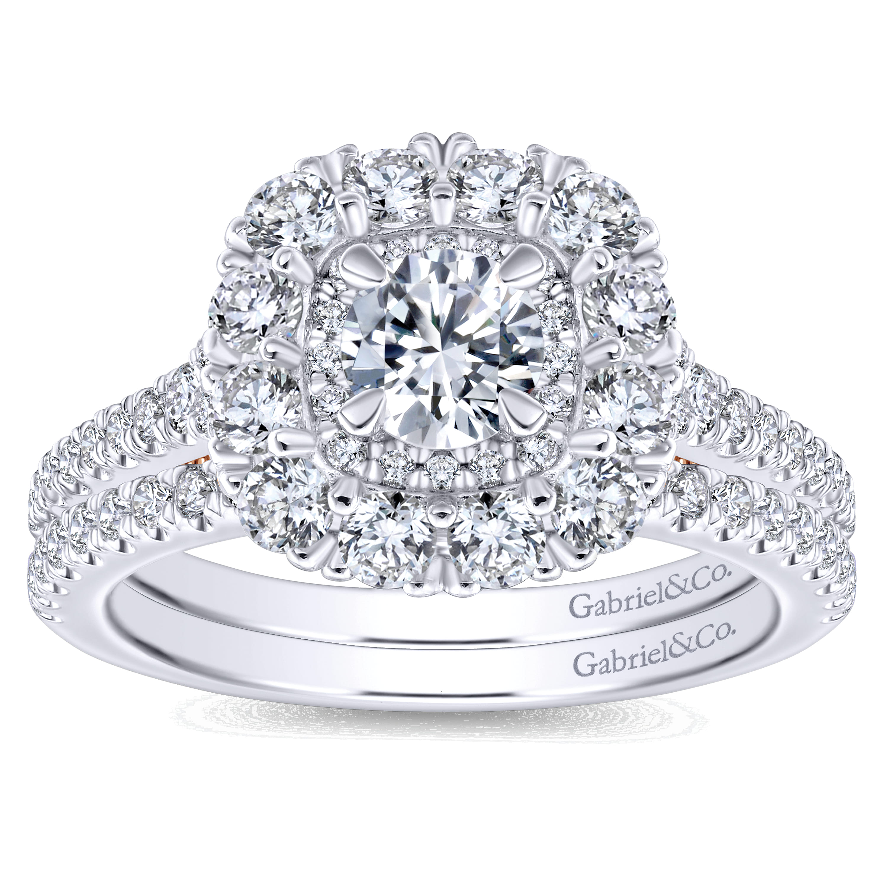Matching Wedding Band in 14K White Gold, photograph 4