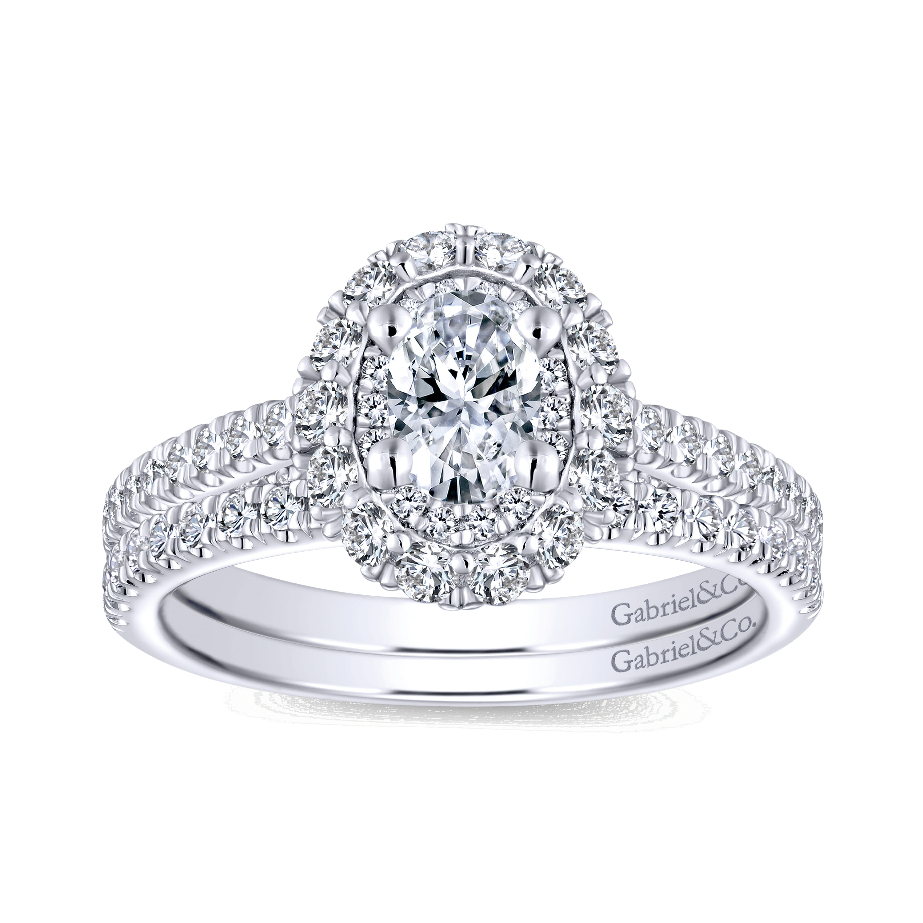 Matching Wedding Band in 14K White Gold, photograph 4