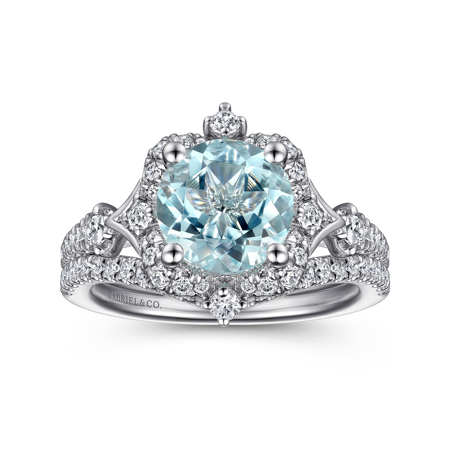 Matching Wedding Band in 14K White Gold, photograph 4
