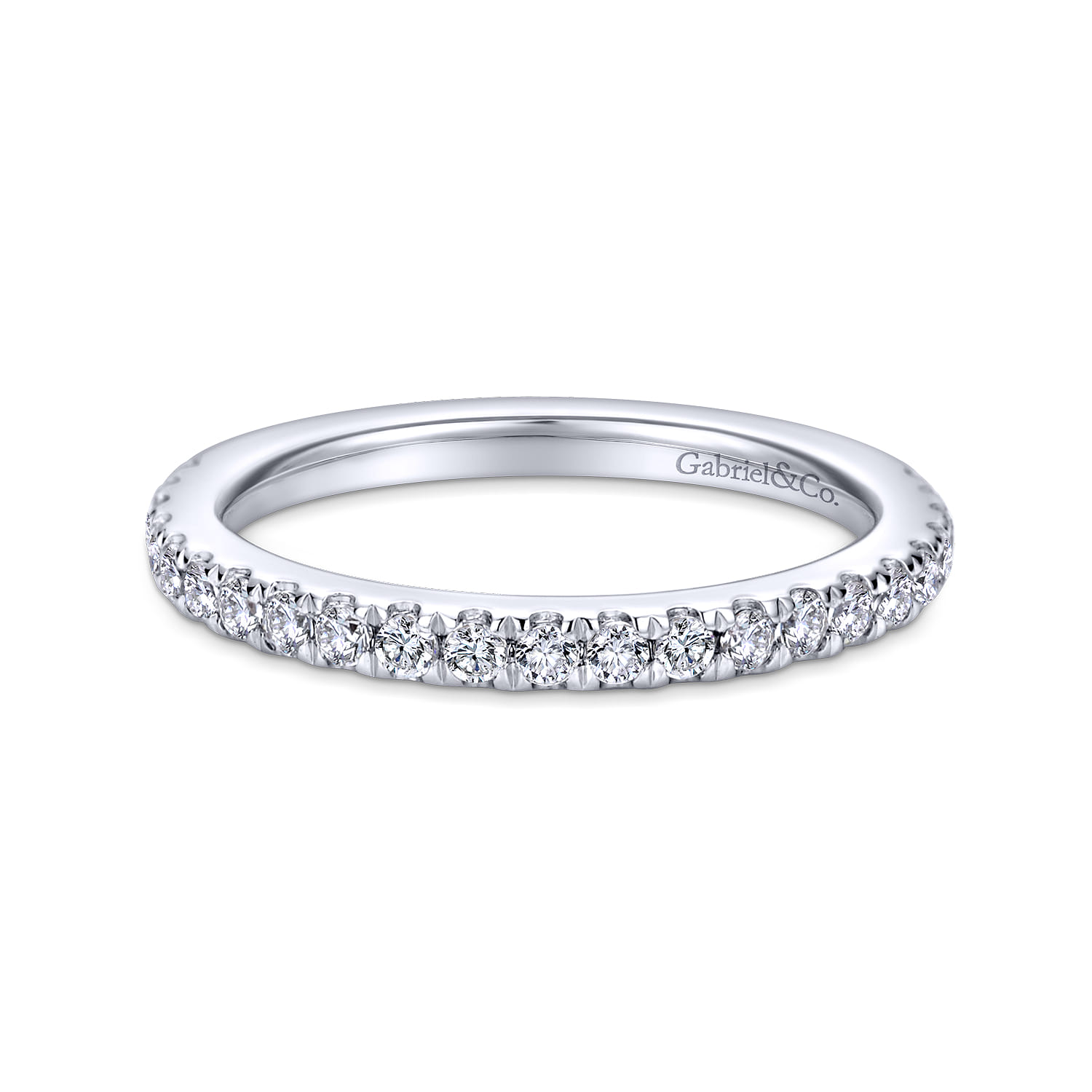 Matching Wedding Band in 14K White Gold