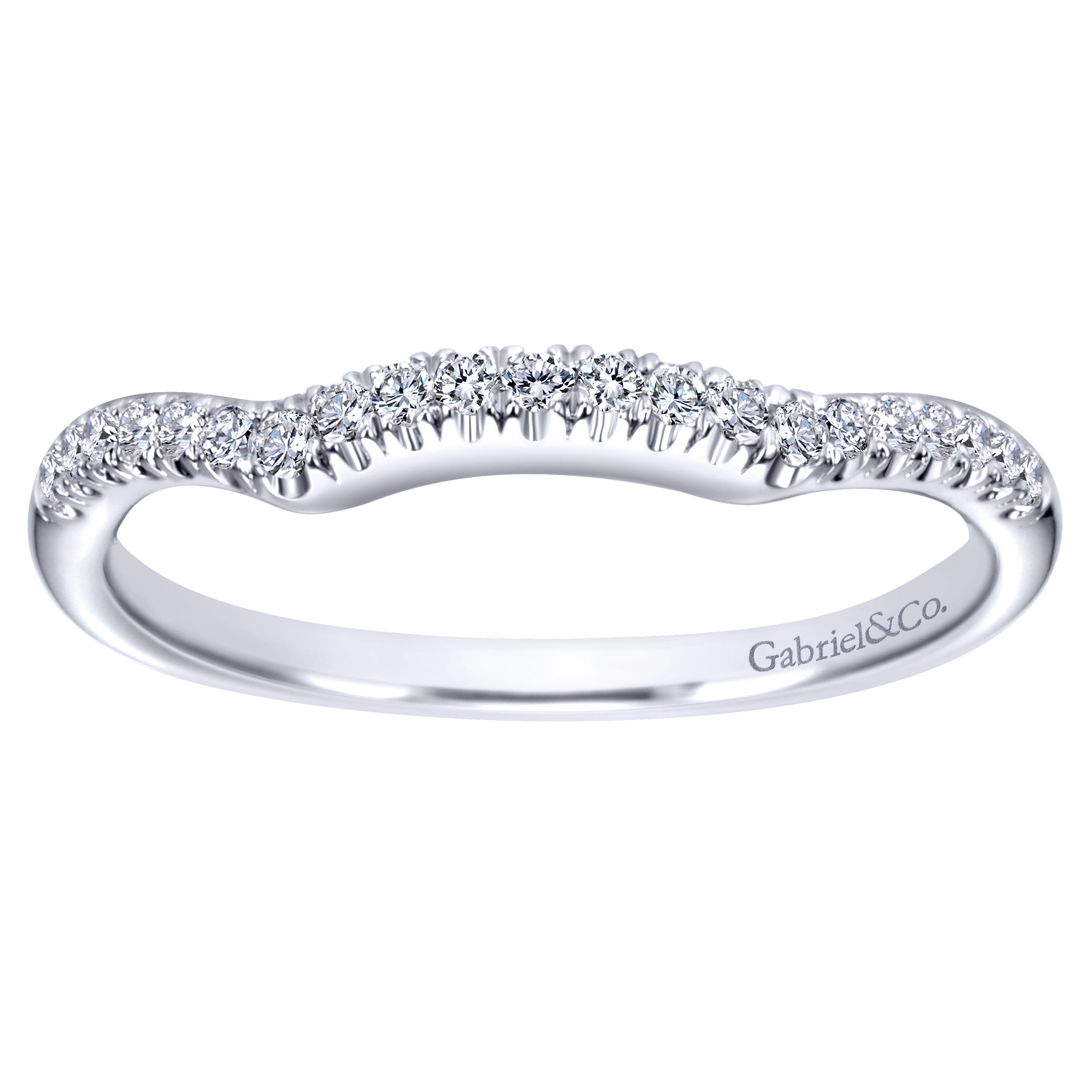 Matching Wedding Band in 14K White Gold