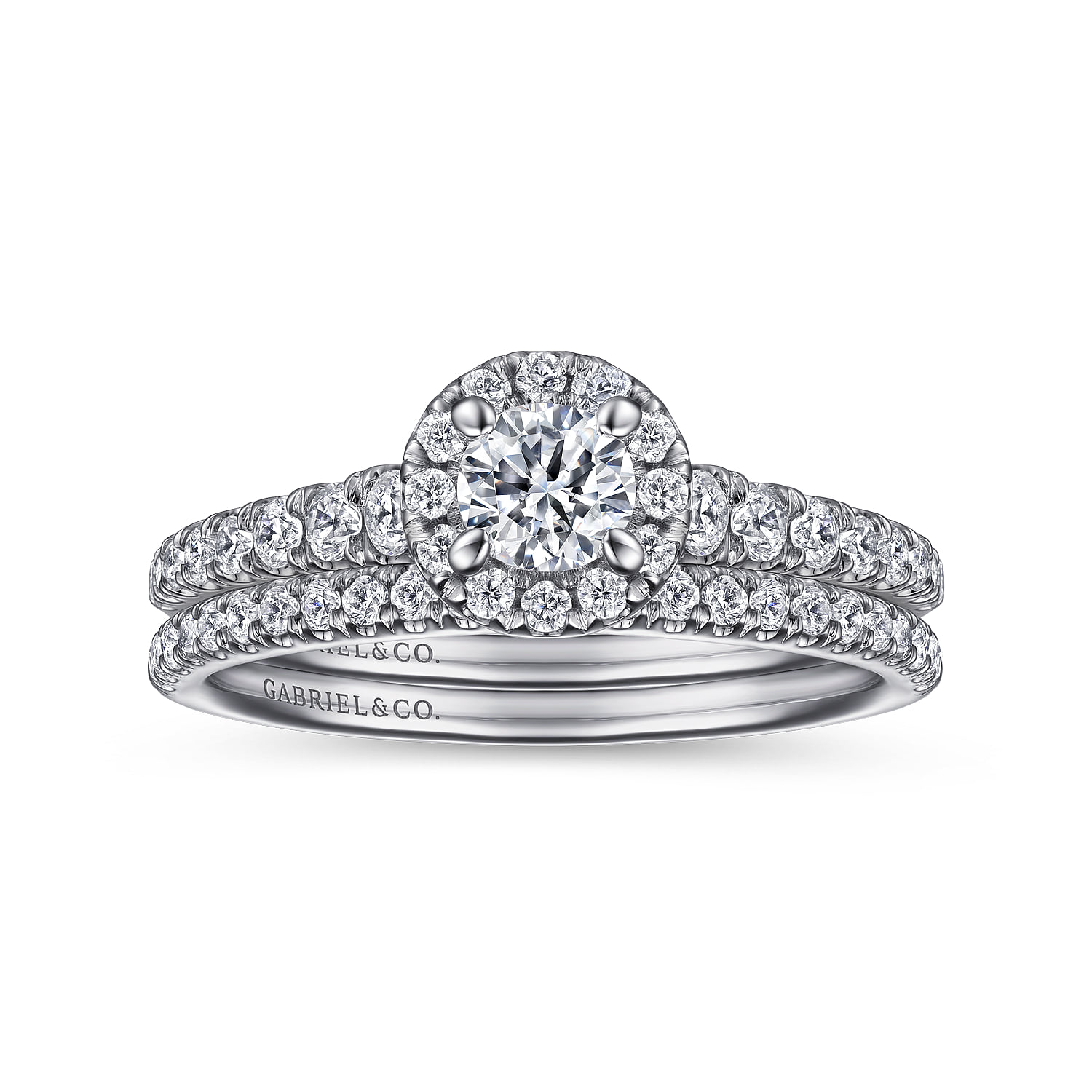 Matching Wedding Band in 14K White Gold, photograph 4
