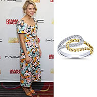  Actress Celia Keenan-Bolger wearing Gabriel & Co to the 85th Annual Drama League Awards in NYC