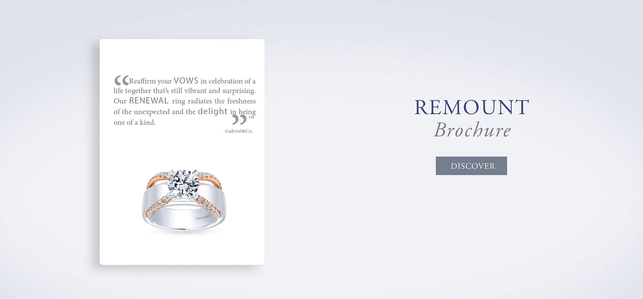 Engagement on sale ring vows