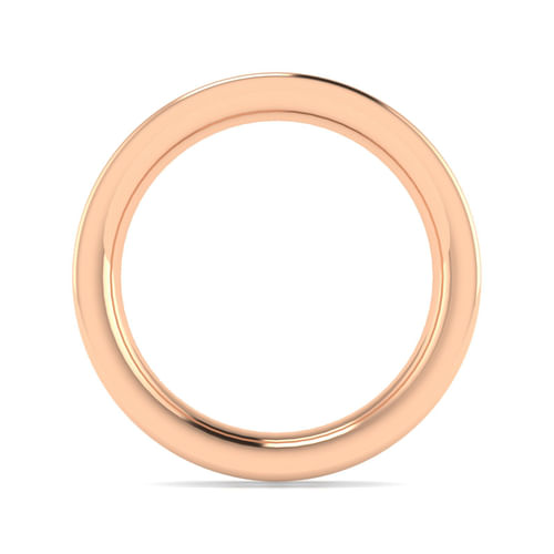 14K Rose Gold Channel Set Diamond Eternity Band