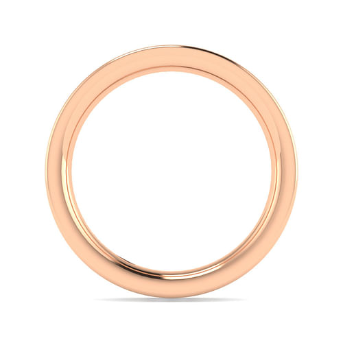 14K Rose Gold Channel Set Diamond Eternity Band