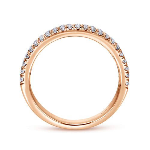 14K Rose Gold Diamond Anniversary Band 14K Rose Gold Diamond Anniversary Band