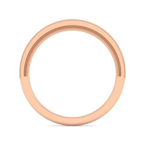 14K Rose Gold Diamond Matching Wedding Band 14K Rose Gold Diamond Matching Wedding Band