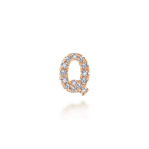 14K Rose Gold Fashion Pendant