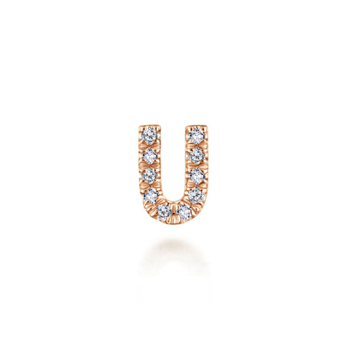 14K Rose Gold Fashion Pendant