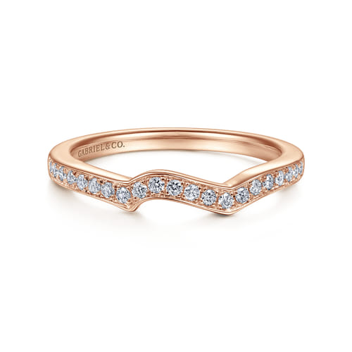 14K Rose Gold Matching  Wedding Band