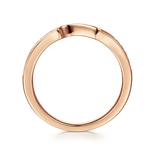 14K Rose Gold Matching  Wedding Band