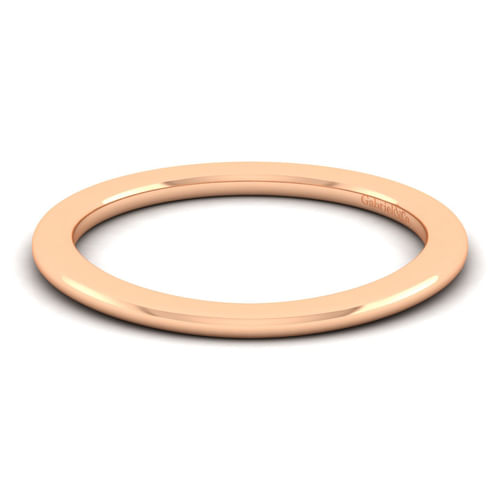 14K Rose Gold Matching Diamond Wedding Band