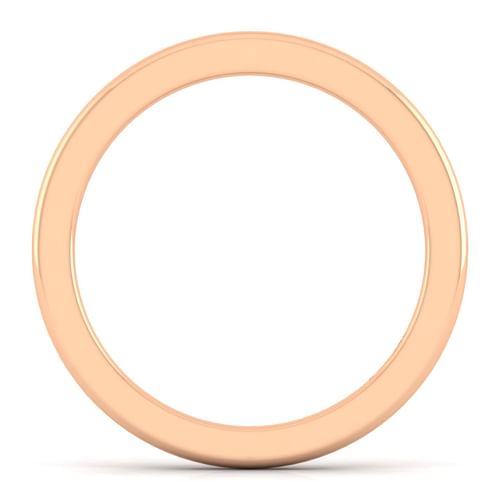 14K Rose Gold Matching Diamond Wedding Band