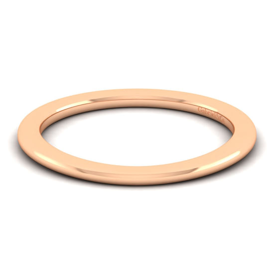 Gabriel - 14K Rose Gold Matching Diamond Wedding Band