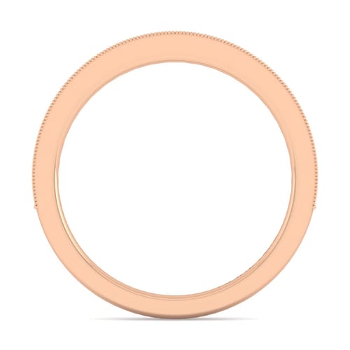 14K Rose Gold Matching Wedding Band
