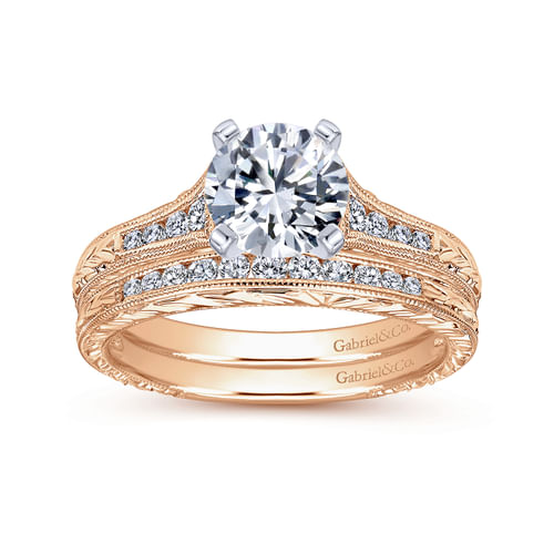 14K Rose Gold Matching Wedding Band