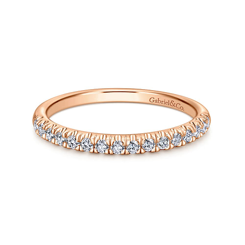 14K Rose Gold Matching Wedding Band