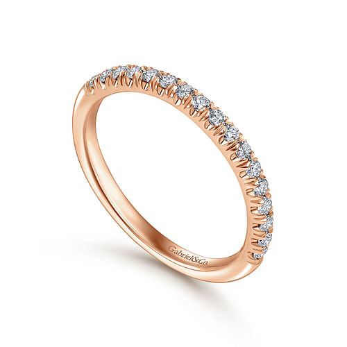 14K Rose Gold Matching Wedding Band