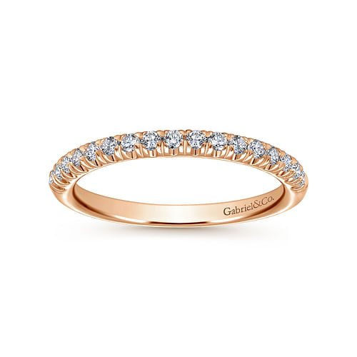 14K Rose Gold Matching Wedding Band