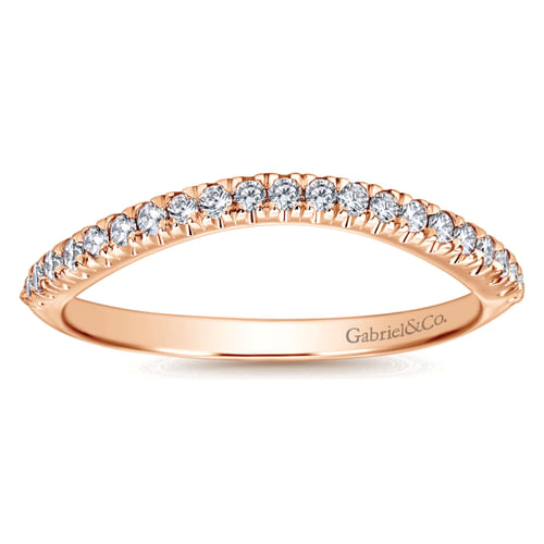 14K Rose Gold Matching Wedding Band