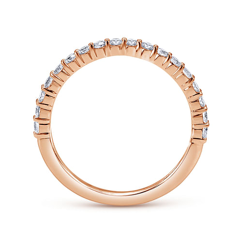 14K Rose Gold Matching Wedding Band