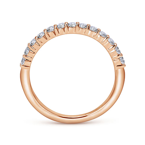 14K Rose Gold Matching Wedding Band