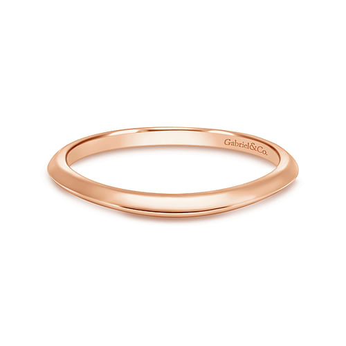 14K Rose Gold Matching Wedding Band