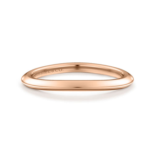 14K Rose Gold Matching Wedding Band