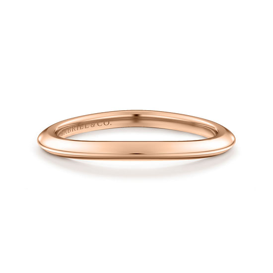 Gabriel - 14K Rose Gold Matching Wedding Band