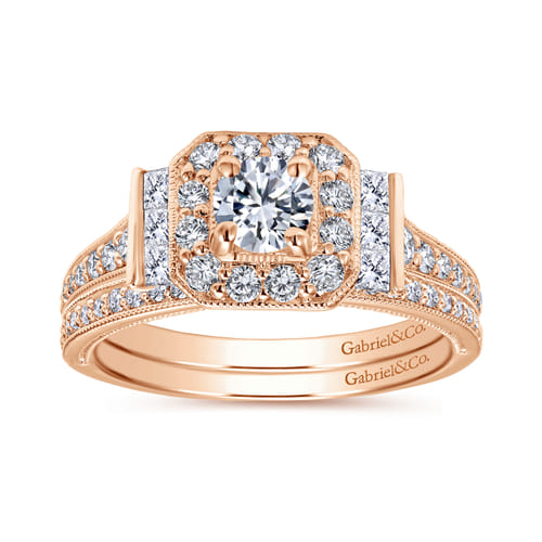 14K Rose Gold Matching Wedding Band 14K Rose Gold Matching Wedding Band