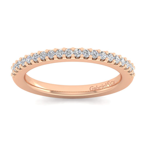 14K Rose Gold Matching Wedding Band