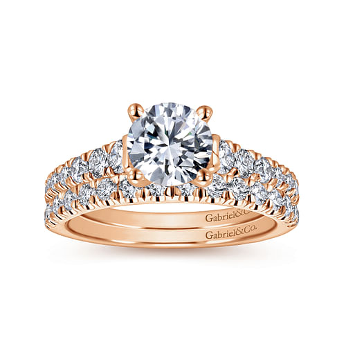 14K Rose Gold Matching Wedding Band