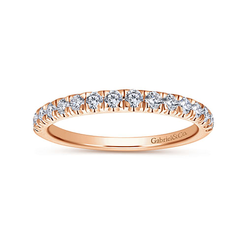 14K Rose Gold Matching Wedding Band